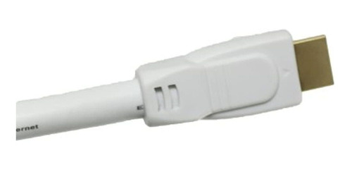 Tartan 24 Awg Cable Hdmi Con Ethernet, 45 Pies, Blanco