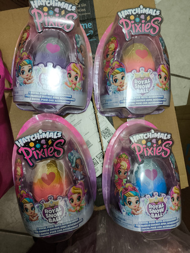 Huevos Hatchimals Pixies (Usado)