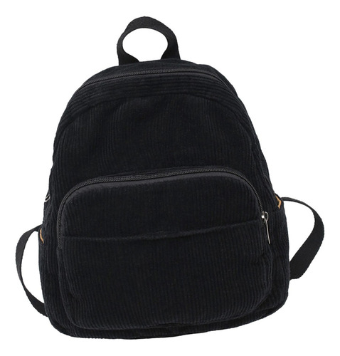 Mochila De Moda Para Niñas Adolescentes, Mochila De Negro