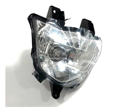 Optica Farol Delantero Yamaha Xtz 125 14/17 Original Solomototeam