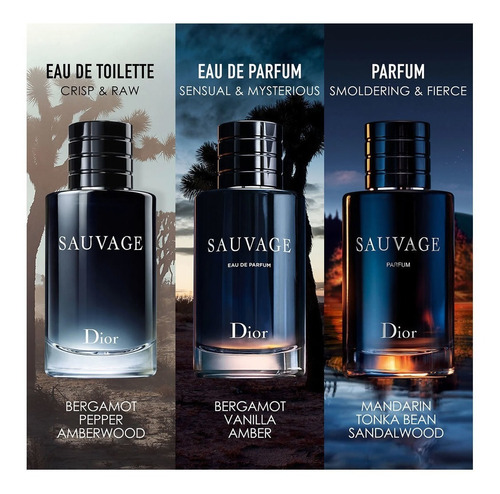 Imagen 2 de 4 de Perfume Dior Sauvage Parfum 100ml