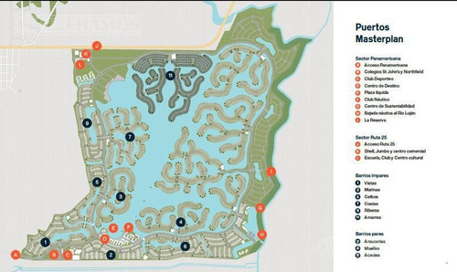 Imagen 2 de 24 de Terreno En Puertos Del Lago - Barrio Amarras