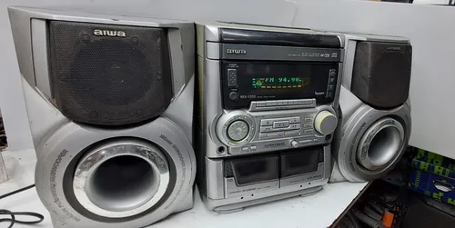 comprar Equipo De Aiwa Nsx S555 Envío Incluido Detalles Leer Gris