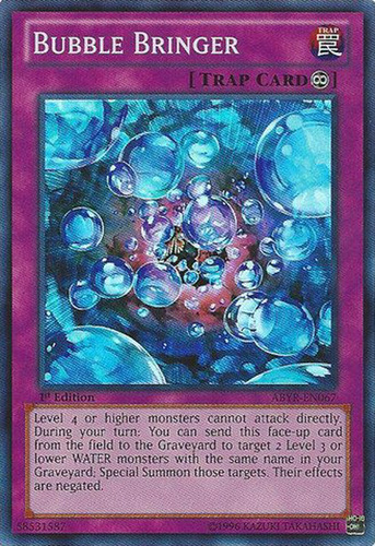 Yu-gi-oh! - Bubble Bringer (abyr-en067) - Abyss Rising - 1.ª