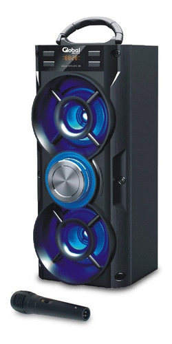 Imagen 1 de 2 de Parlante Inalambrico Global Torre Karaoke Mic Ade Ramos