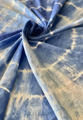 Imagen 7 de 7 de Mantel Rectangular Batik Azul 2 Mts Petite Affaire