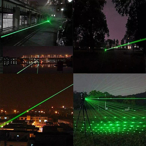 Verde Láser Recargable 20km 5000 Mw Alcance Línea Hot Warm Continua Cgq,con Usb