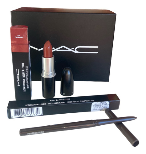 Set Mac Maquillaje Labial En Caja