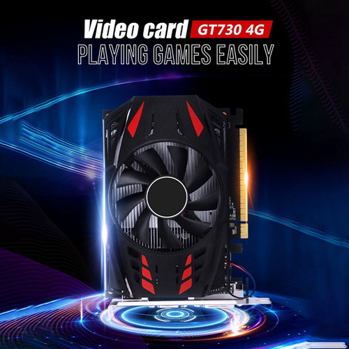 Tarjeta Gráfica Ddr3 Gt730 De 4 Gb, 128 Bits, 700 Mhz, 40 Nm