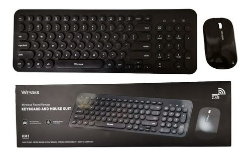 Kit Mouse Teclado Inalambrico Bluetooth Pc Tablet Celular