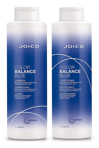 Joico Color Balance Blue Champú Y Acondicionador - 33.8 Oz