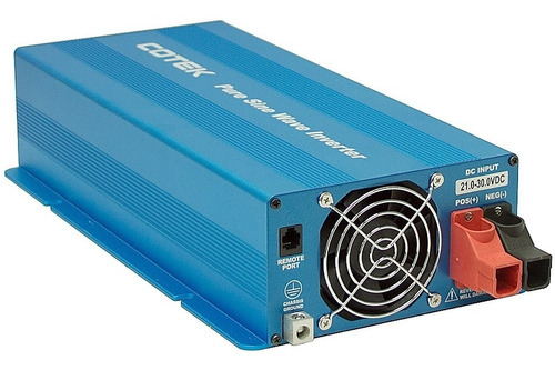 Imagen 2 de 4 de Inversor Uso Rudo Onda Pura Sinusoidal Cotek 1500w 24v