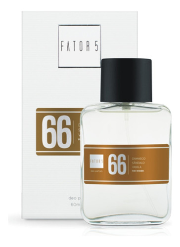 Perfume Fator 5 Nº66 - 60ml Volume da unidade 60 mL