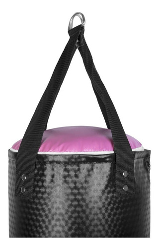 Imagen 5 de 7 de Costal Everlast Cardio Blast Heavy Bag Negro/rosa