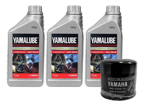 Kit Service Yamaha Mt 03 R3 Original Yamalube 3 Lts Gaona