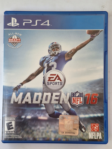 Madden Nfl 16 - Física Para Ps4 (Usado)