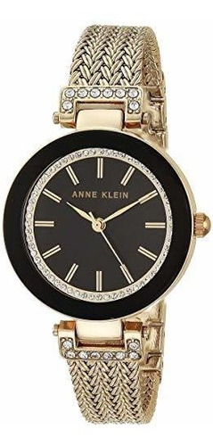 Anne Klein Women'scrystal-accented Watch Con Kis02