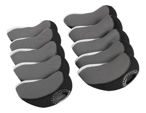Cubierta De Cabeza De Golf Iron Club Negro Negro