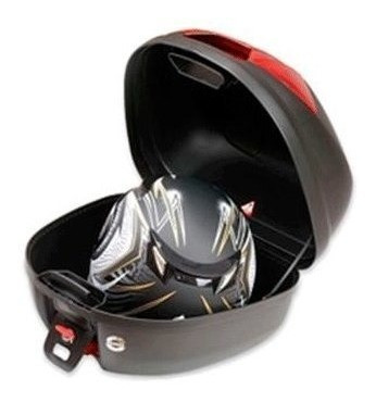 Baul Kappa Trasero Superior Porta Casco 30 Lts Con Base