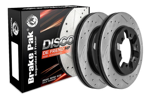 Disco De Freno Brakepak Nissan Frontier 4x2 - Precio X Par