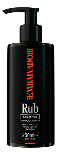 Kit 8 Itens Rub Embaixador Shampoo, Cond. Máscara E Leave-in