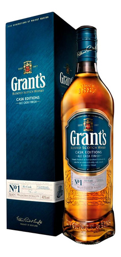 Whisky Escoces Grants Azul Ale Cask 750 Ml