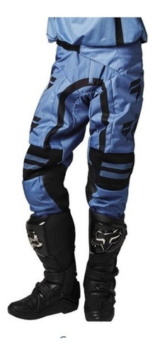 Pantalón Moto Shift Curv Azul Mx