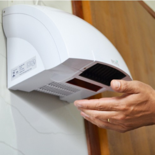Secador Maos Automatico C/sensor Ar Quente 127v