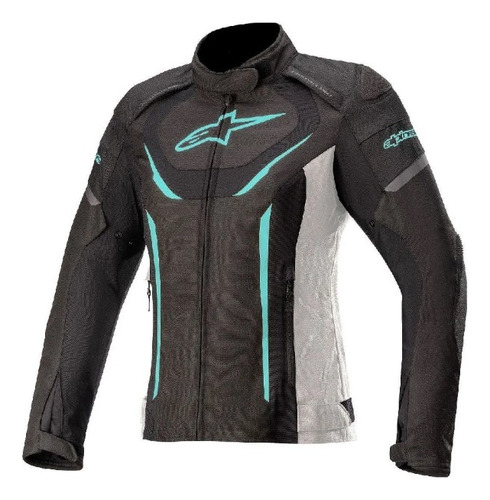 Jaqueta Alpinestars Stella T Jaws V3 Preta Verde