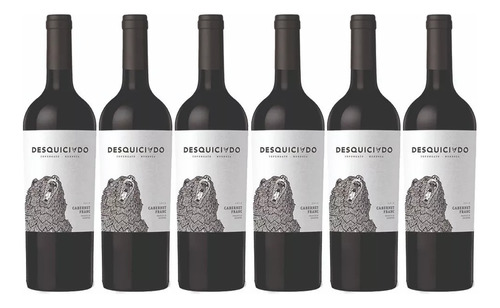 Vino Desquiciado Cabernet Franc 750ml Caja X6