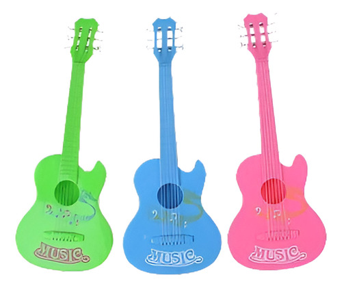 Baby Kids 6 Cuerda Guitarra Juguete Plástico Aprendizaje Edu