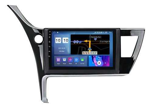 Autoradio Android Toyota Corolla 2017-2019 +camara Gratis