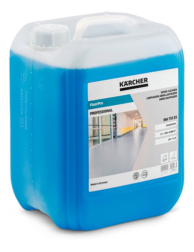 Detergente Abrillantador De Suelos Karcher Rm 755 Es 10 L