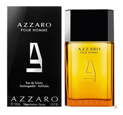 Perfume Azzaro Pour Homme 100 Ml Recargable Importado Usa