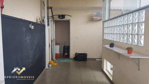 Cobertura Com 2 Dormitórios À Venda, 76 M² Por R$ 285.000,00 - Vila Linda - Santo André/sp - Co1046