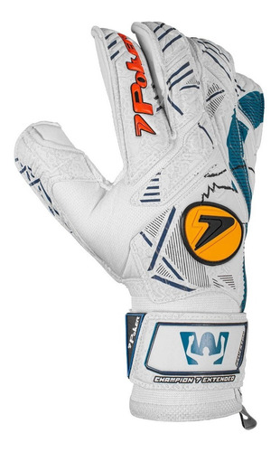 Imagem 5 de 9 de Luva Goleiro Prof Futebol Campo Champion 7 Extended Weverton