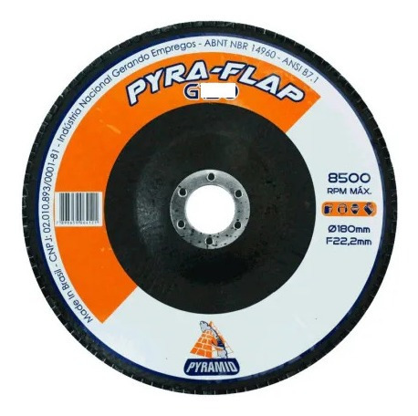 Flap Disc 7 G060 Zirc Pyramid