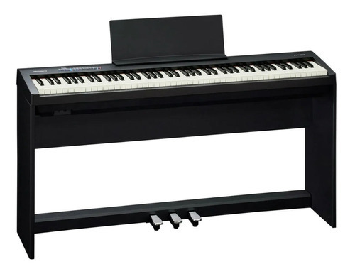 Piano Digital Fp-30bk + Kdp-70bk + Ksc-70bk - Roland 110v