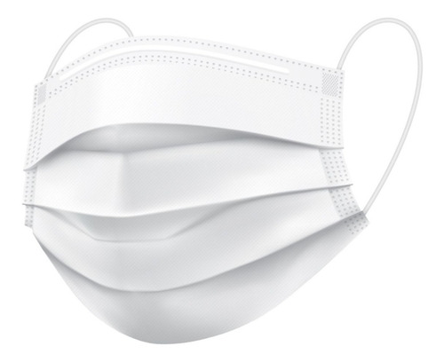 Imagem 4 de 7 de Kit 4 Cx Máscara Facial Descartável Protetora Ssplus