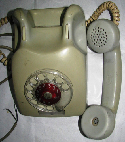 Telefono Antiguo De Disco Marca Ericsson