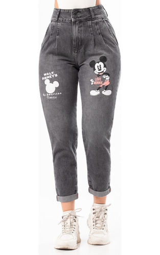 Pantalon Cargo Denim Fits Rubi_mickey Mujer