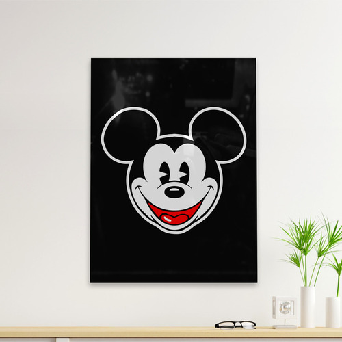 Cuadro Deco Mickey Mouse Alegre (d1440 Boleto.store)