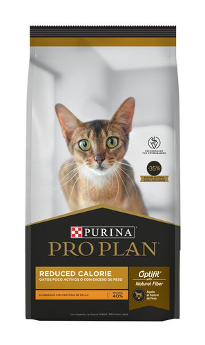 Imagen 1 de 1 de Alimento Pro Plan OptiFit Reduced Calorie para gato adulto sabor pollo y arroz en bolsa de 3kg