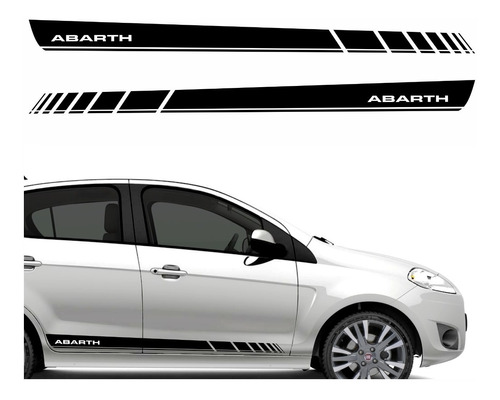 Adesivo Faixa Lateral Fiat Palio Abarth Sport Imp292