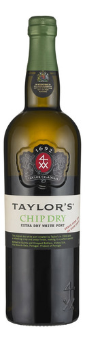 Vinho Uvas Diversas Taylor's Chip Dry 750 ml em um estojo de vidro