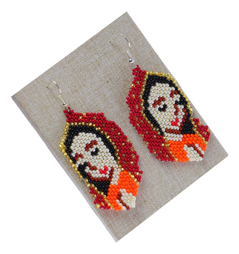 Aretes Colgantes Virgen