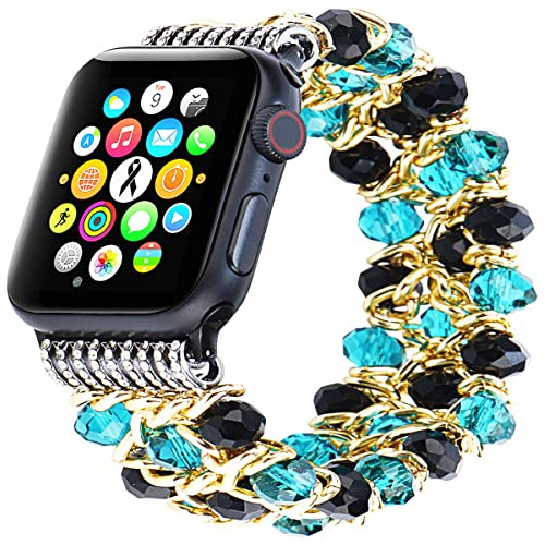 Pulsera De Banda De Reloj Cristal De Moda Compatible