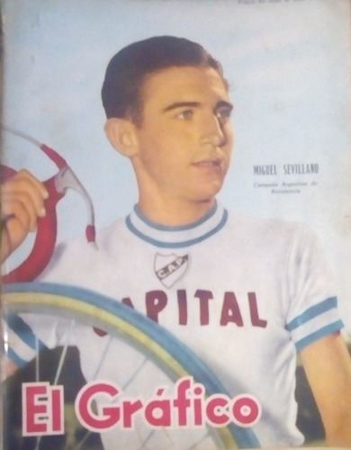 El Grafico N°1604 Sevillano,ciclismo,racing 4 Velez 3