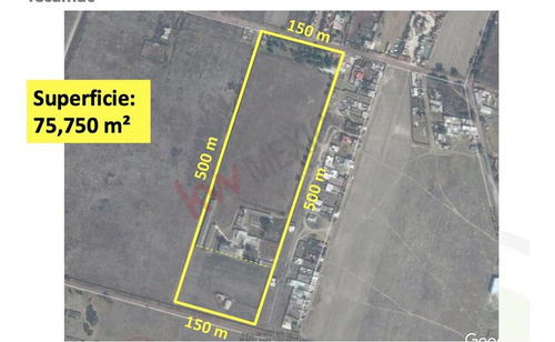 Terreno En Venta En Tecámac Para Inversionistas En Los Reyes Acozac, Junto A Santa Lucía Esta...