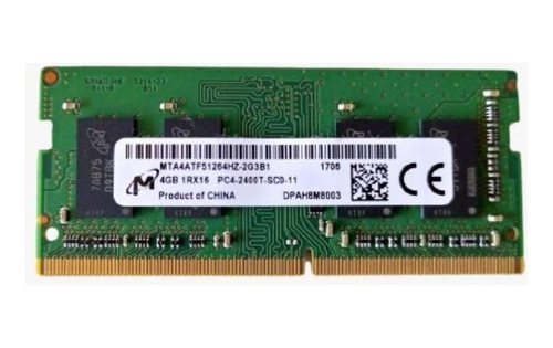 Memoria Ram Para Laptop 4gb Ddr4 2666mhz